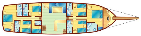 Palmyra deck plan