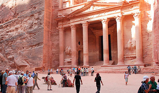 The Treasury in Petra