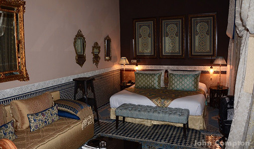 Riad Fes, Morocco. Photo by John Compton.