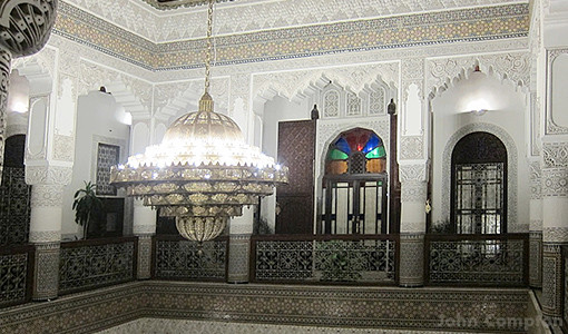 Riad Fes, Morocco. Photo by John Compton.