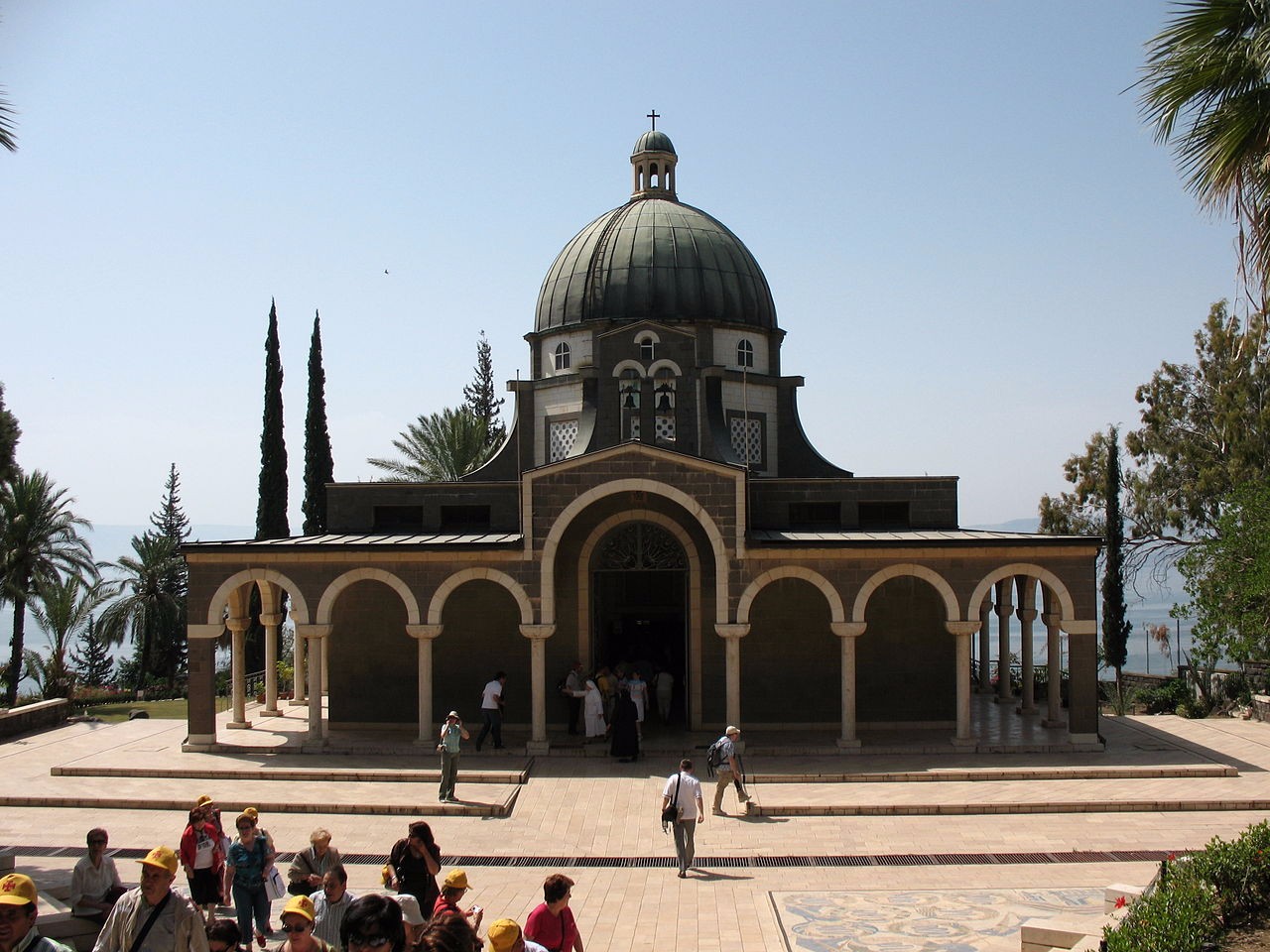 The Mount of the Beatitudes chapel