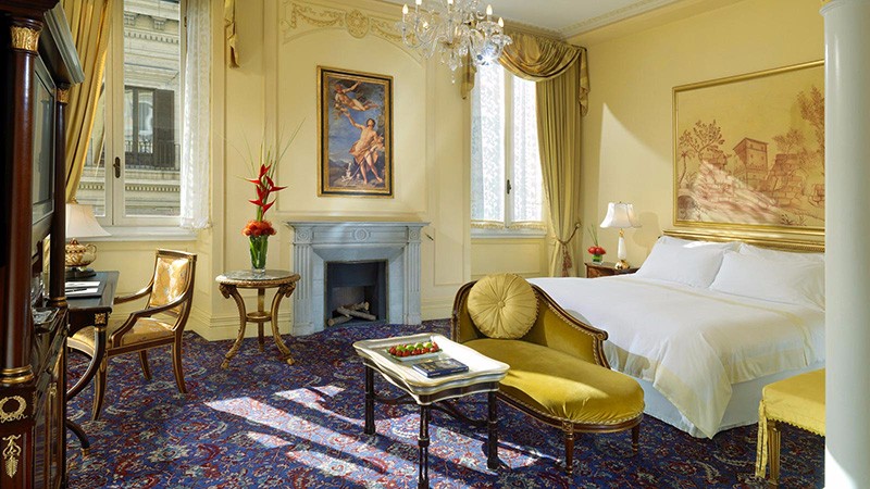 The St. Regis Rome Imperial room