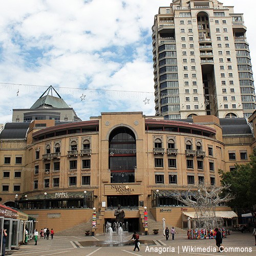 Nelson Mandela Square, Johannesburg, South Africa