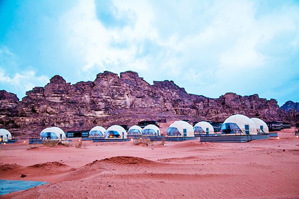 Sun City Camp, Martian Dome