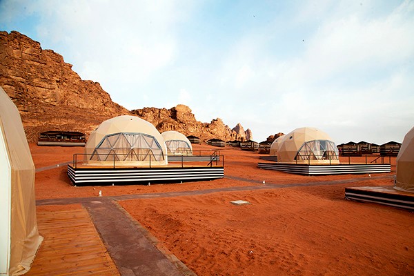 Sun City Camp, Martian Dome