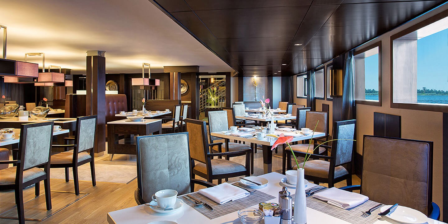 Oberoi Philae Nile Cruise Main Restaurant